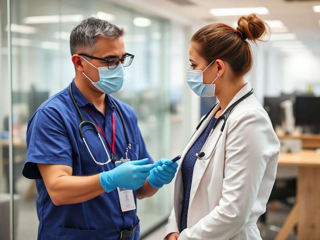Enfermagem do trabalho em ambiente empresarial